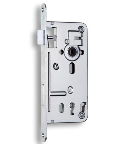 zámek zadlabací 5200 ASSA, rozteč 90mm, hloubka 60mm, obyčejný klíč