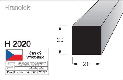 Lišta H 2020-Buk 90cm