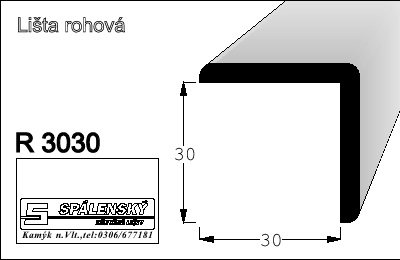 lita R3030 nastav.smrk 2000 mm